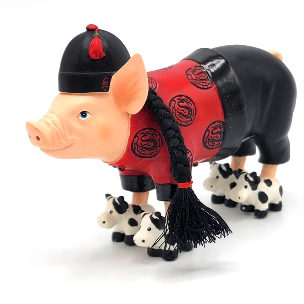 Westland This Little Piggy Collectibles "Moo Shoe Pork" Figurine Retired